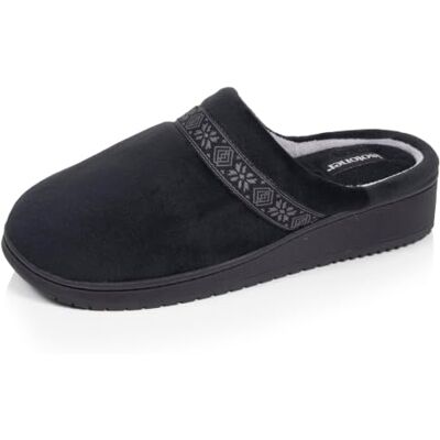 Isotoner Pantoffels van traagschuim voor dames, hakhoogte 3,7 cm Microvelours pantoffel aanvullende schuimstof voor langdurig comfort en optimale grip in het dagelijks leven. 37 EU Isotoner Pantoffels van traagschuim voor dames, hakhoogte 3,7 cm Microvelours pantoffel aanvullende schuimstof voor langdurig comfort en optimale grip in het dagelijks leven. 37 EU