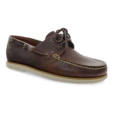 lumberjack Navigator bootschoenen voor heren, Bruin, 43 EU 43 EU lumberjack Navigator bootschoenen voor heren, Bruin, 43 EU 43 EU