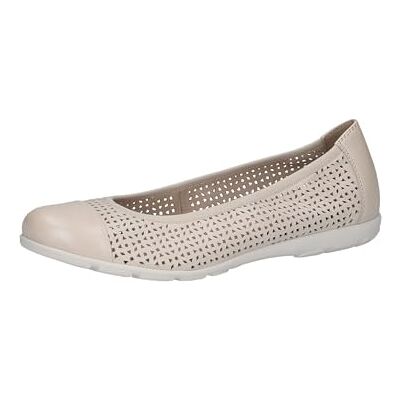 CAPRICE Dames 9-22151-42 ballerina's voor dames, Perlato crème, 39 EU 39 EU CAPRICE Dames 9-22151-42 ballerina's voor dames, Perlato crème, 39 EU 39 EU