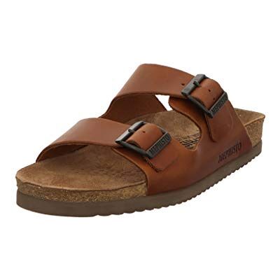 Mephisto Heren Nerio sandalen met teenring, hazelnoot, 44 EU 44 EU Mephisto Heren Nerio sandalen met teenring, hazelnoot, 44 EU 44 EU