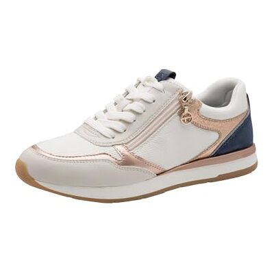 Tamaris 1-23613-46 Sneakers voor dames, laag model, Witte kam, 36 EU 36 EU Tamaris 1-23613-46 Sneakers voor dames, laag model, Witte kam, 36 EU 36 EU