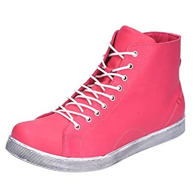 Andrea Conti Hoge sneakers voor dames, Snoep Roze, 37 EU 37 EU Andrea Conti Hoge sneakers voor dames, Snoep Roze, 37 EU 37 EU