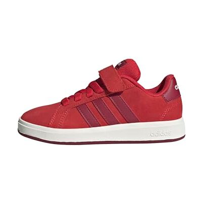 Adidas Grand Court 00s Shoes Kids schoenen, uniseks, kinderen, Collegiate Red Collegiate Burgundy Off White 31 EU Adidas Grand Court 00s Shoes Kids schoenen, uniseks, kinderen, Collegiate Red Collegiate Burgundy Off White 31 EU