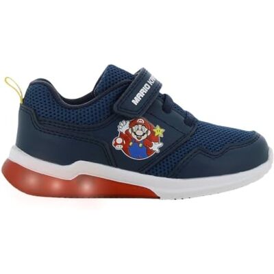 Leomil Super Mario Lichtgevende jongenssneakers, kinderschoenen, ideaal voor school en vrije tijd, Blauw 905, 31 EU 31 EU Leomil Super Mario Lichtgevende jongenssneakers, kinderschoenen, ideaal voor school en vrije tijd, Blauw 905, 31 EU 31 EU