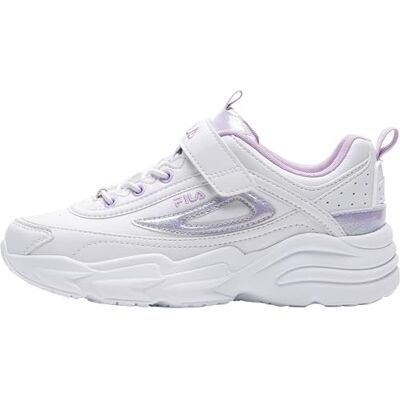 Fila Skye V Kids Sneakers voor meisjes, White Lavender Frost, 33 EU 33 EU Fila Skye V Kids Sneakers voor meisjes, White Lavender Frost, 33 EU 33 EU
