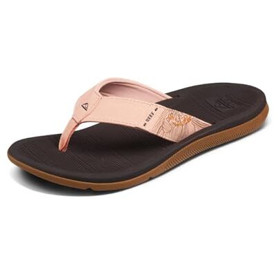REEF Santa Ana teenslippers voor dames, Peach Perfect 41 EU REEF Santa Ana teenslippers voor dames, Peach Perfect 41 EU