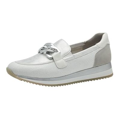 Jana Damesschoenen met dicker zool, veganistisch, wit/zilver, maat 40, meerkleurig (wit y plateado), 40 EU 40 EU Jana Damesschoenen met dicker zool, veganistisch, wit/zilver, maat 40, meerkleurig (wit y plateado), 40 EU 40 EU