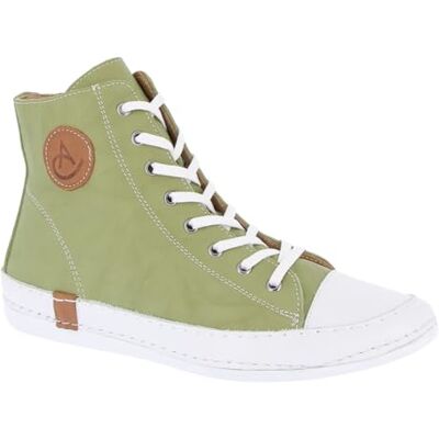 Andrea Conti Hoge sneakers voor dames, Groen, 39 EU 39 EU Andrea Conti Hoge sneakers voor dames, Groen, 39 EU 39 EU
