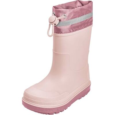 Playshoes Uniseks regenlaarzen voor kinderen, rubberen laarzen, gevoerd, roze voering, 33 EU 33 EU Playshoes Uniseks regenlaarzen voor kinderen, rubberen laarzen, gevoerd, roze voering, 33 EU 33 EU