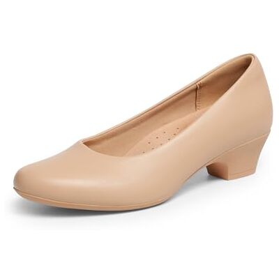 DREAM PAIRS Comfortabele instappers voor dames, gesloten teen, lage hak, casual schoenen voor bruiloften, NUDE, 40.5 EU 40.5 EU DREAM PAIRS Comfortabele instappers voor dames, gesloten teen, lage hak, casual schoenen voor bruiloften, NUDE, 40.5 EU 40.5 EU