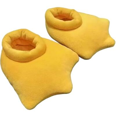 ENIXWH Pantoffels voor kinderen en volwassenen, pluche, winter, zachte mocassins, geel, 39 EU 39 EU ENIXWH Pantoffels voor kinderen en volwassenen, pluche, winter, zachte mocassins, geel, 39 EU 39 EU