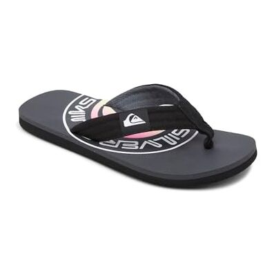 Quiksilver Molokai Layback Teenslippers voor heren, grijs/grijs 45 EU Quiksilver Molokai Layback Teenslippers voor heren, grijs/grijs 45 EU