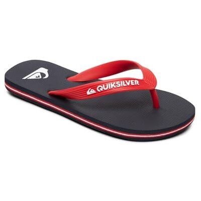 Quiksilver Molokai Teenslippers voor heren, Blauw Blauw Rood Blauw Xbrb 28 EU Quiksilver Molokai Teenslippers voor heren, Blauw Blauw Rood Blauw Xbrb 28 EU