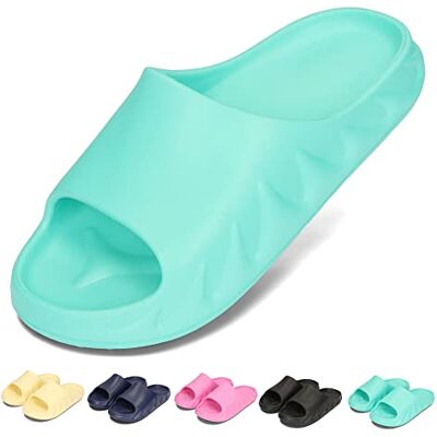 PLAME Badschoenen Unisex Eva Foam Slides Zomer Badschoenen Antislip Superzacht Plateau 36-46 EU 38 EU PLAME Badschoenen Unisex Eva Foam Slides Zomer Badschoenen Antislip Superzacht Plateau 36-46 EU 38 EU