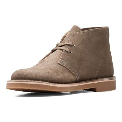 Clarks Woestijn Boot Bushacre 3 Heren Chukka Boots, Beige 42 EU Clarks Woestijn Boot Bushacre 3 Heren Chukka Boots, Beige 42 EU