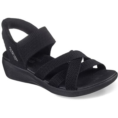 Skechers Arya Cooling OffSandal Damessandalen, gebreid, zwart, 40 EU 40 EU Skechers Arya Cooling OffSandal Damessandalen, gebreid, zwart, 40 EU 40 EU