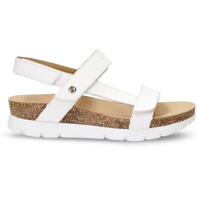 Panama Jack Selma platte sandalen voor dames, Wit B5 38 EU Panama Jack Selma platte sandalen voor dames, Wit B5 38 EU