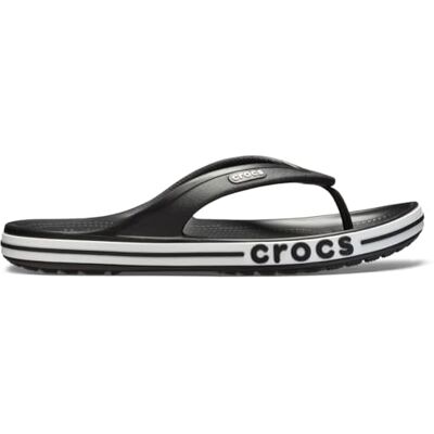 Crocs Bayaband Slide Uniseks slippers, Zwart/Wit 37/38 EU Crocs Bayaband Slide Uniseks slippers, Zwart/Wit 37/38 EU