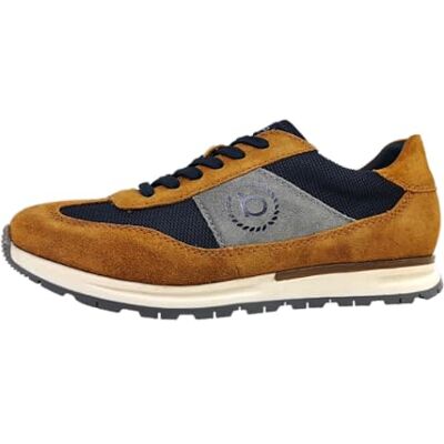 bugatti 333-81912 Lage schoenen met veters voor heren, Donkerblauwe cognac, 43 EU 43 EU bugatti 333-81912 Lage schoenen met veters voor heren, Donkerblauwe cognac, 43 EU 43 EU