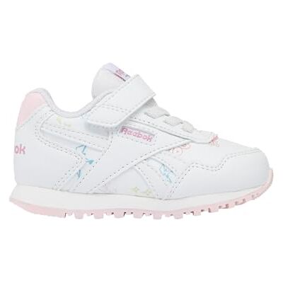 Reebok Glide Elastische Lace & Top Strap Sneakers, uniseks, baby, Wit frosted dustyrose, 19,5 EU 19,5 EU Reebok Glide Elastische Lace & Top Strap Sneakers, uniseks, baby, Wit frosted dustyrose, 19,5 EU 19,5 EU