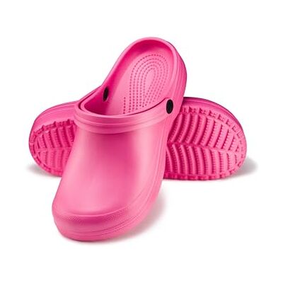 ESTRO Tuinklomp voor dames – tuinklomp voor dames, sandalen, kunststof, licht, rubber, schoenen, klompen, dames, tuinklompen, F07 (36 EU, roze) 36 EU ESTRO Tuinklomp voor dames – tuinklomp voor dames, sandalen, kunststof, licht, rubber, schoenen, klompen, dames, tuinklompen, F07 (36 EU, roze) 36 EU