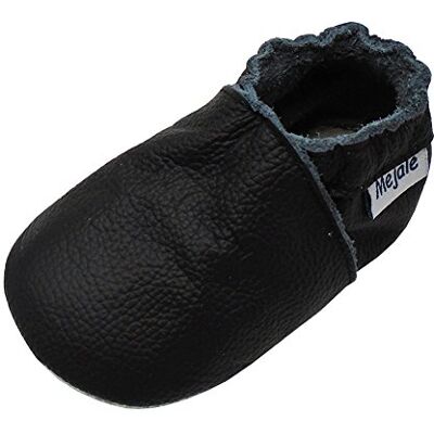 Mejale Baby Shoes eerste wandelschoenen, uniseks, baby, zwart. 17/18 EU Mejale Baby Shoes eerste wandelschoenen, uniseks, baby, zwart. 17/18 EU