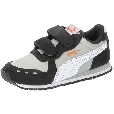 Puma Cabana Racer SL 20 V Inf Uniseks Baby Sneaker, Ash Gray Wit Black, 21 EU 21 EU Puma Cabana Racer SL 20 V Inf Uniseks Baby Sneaker, Ash Gray Wit Black, 21 EU 21 EU
