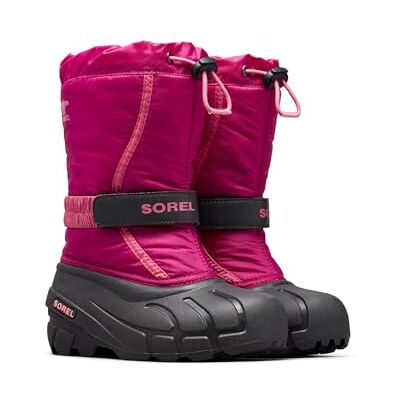 Sorel Flurry Boot Sneeuwlaarzen, uniseks, kinderen, Deep Blush/Tropic Pink, 26 EU 26 EU Sorel Flurry Boot Sneeuwlaarzen, uniseks, kinderen, Deep Blush/Tropic Pink, 26 EU 26 EU