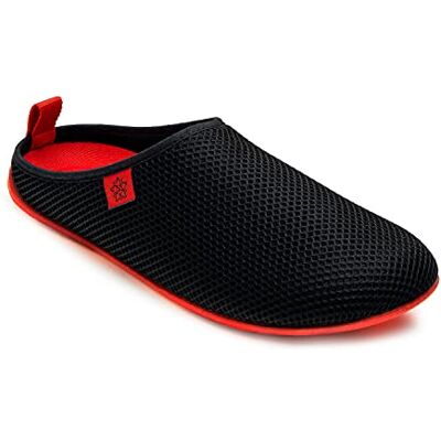 Andrés Machado Slippers voor de zomer DYNAMIC-R Slippers voor dames en heren Bovenmateriaal van mesh en zweetafvoerende voering Open achterkant Zachte zool schoenmaat 37 tot 50 EU, 50 EU Andrés Machado Slippers voor de zomer DYNAMIC-R Slippers voor dames en heren Bovenmateriaal van mesh en zweetafvoerende voering Open achterkant Zachte zool schoenmaat 37 tot 50 EU, 50 EU