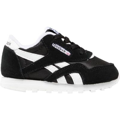 Reebok Nylon Cl BasketJongen, Zwart/Wit, 20 EU 20 EU Reebok Nylon Cl BasketJongen, Zwart/Wit, 20 EU 20 EU