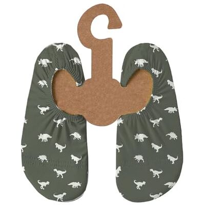 Slipstop ARES badslippers haai donkerblauw, Dinosaurus groen 21/23 EU Slipstop ARES badslippers haai donkerblauw, Dinosaurus groen 21/23 EU