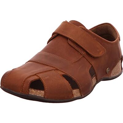 Panama Jack Fletcher Basics, gesloten sandalen voor heren, Bruin Cuero C5 43 EU Panama Jack Fletcher Basics, gesloten sandalen voor heren, Bruin Cuero C5 43 EU