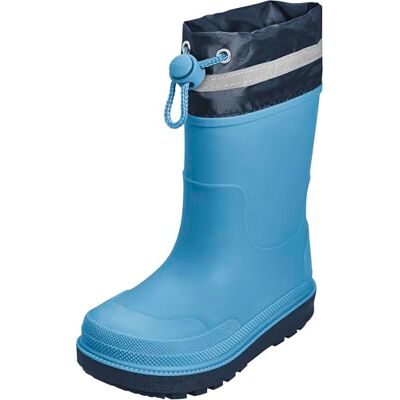 Playshoes Gummistiefel Regenstiefel Gefüttert Regenlaarzen, uniseks, kinderen, Blauwe voering 24 EU Playshoes Gummistiefel Regenstiefel Gefüttert Regenlaarzen, uniseks, kinderen, Blauwe voering 24 EU