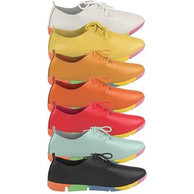 Zerimar comfortabele damesschoenen leren mocassins ballerina's voor de zomer wit, 40 EU 40 EU Zerimar comfortabele damesschoenen leren mocassins ballerina's voor de zomer wit, 40 EU 40 EU