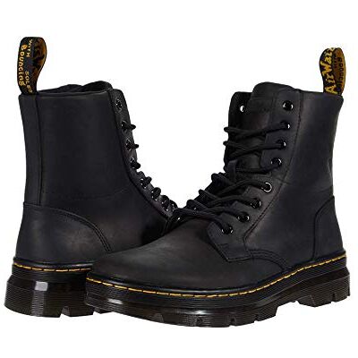 Dr. Martens 8 Eye Boot, Rangers, Black Wyoming, 45 EU Dr. Martens 8 Eye Boot, Rangers, Black Wyoming, 45 EU