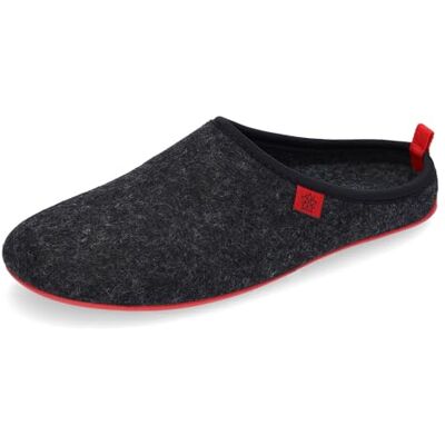 Andrés Machado Uniseks pantoffels, wollen vilten pantoffels, uitneembare binnenzool EU 37 op EU 50 42 EU Andrés Machado Uniseks pantoffels, wollen vilten pantoffels, uitneembare binnenzool EU 37 op EU 50 42 EU