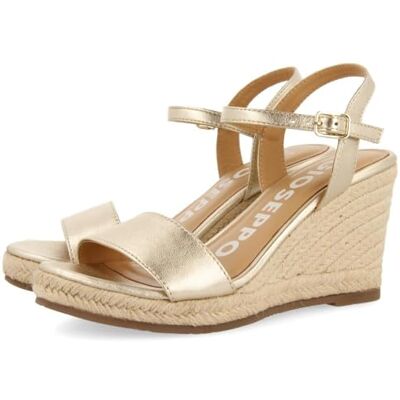 GIOSEPPO Zhepe damessandalen, espadrilles, platina, 38 EU 38 EU GIOSEPPO Zhepe damessandalen, espadrilles, platina, 38 EU 38 EU
