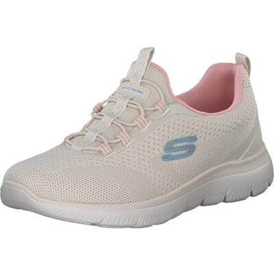 Skechers Summits New Nature Espadrilles, Natural Knit/Pink & Aqua Trim, 39 EU 39 EU Skechers Summits New Nature Espadrilles, Natural Knit/Pink & Aqua Trim, 39 EU 39 EU