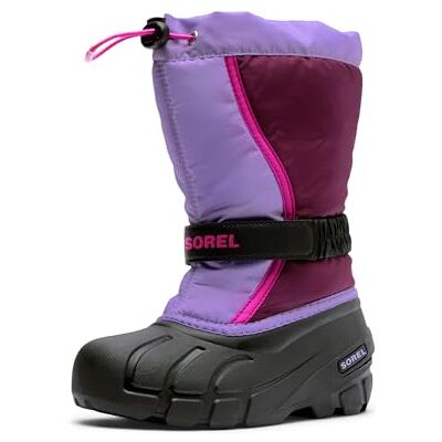 Sorel Flurry Boot Sneeuwlaarzen, uniseks, kinderen, Paars Dahlia / Paisley Paars, 26 EU 26 EU Sorel Flurry Boot Sneeuwlaarzen, uniseks, kinderen, Paars Dahlia / Paisley Paars, 26 EU 26 EU