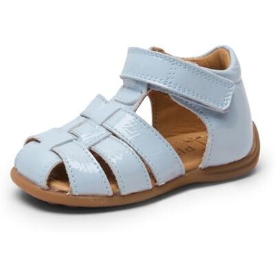 Bisgaard Uniseks mini-schoen in wit, Lichtblauw 23 EU Bisgaard Uniseks mini-schoen in wit, Lichtblauw 23 EU