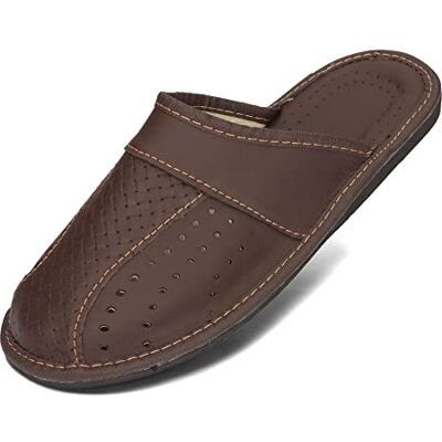 BeComfy Mz herenpantoffels, Bruin 1 47 EU BeComfy Mz herenpantoffels, Bruin 1 47 EU