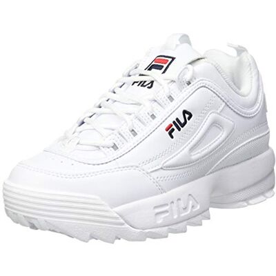 Fila Disruptor Kids Sneakers voor kinderen, uniseks, Wit. 36 EU Fila Disruptor Kids Sneakers voor kinderen, uniseks, Wit. 36 EU