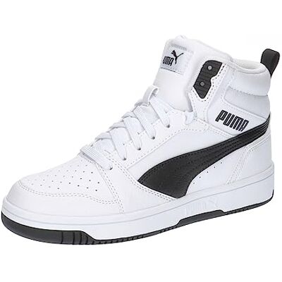 Puma Rebound V6 Mid Jr Sneakers voor kinderen, uniseks 35.5 EU Puma Rebound V6 Mid Jr Sneakers voor kinderen, uniseks 35.5 EU