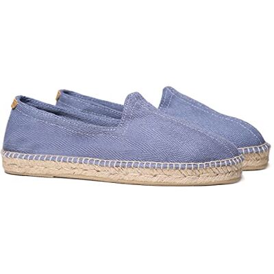 Toni Montgri Espadrilles voor heren van katoen., Blauw, 42 EU 42 EU Toni Montgri Espadrilles voor heren van katoen., Blauw, 42 EU 42 EU