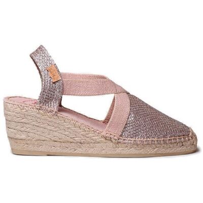 Toni Triton Espadrilles végétaliennes brillantes pour femme, nude, 43 EU 43 EU Toni Triton Espadrilles végétaliennes brillantes pour femme, nude, 43 EU 43 EU
