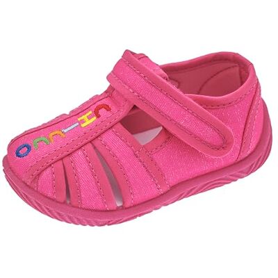 Chicco Pantoffels met klittenbandsluiting voor thuis en kleuterschool, uniseks kinderen, Fuchsia (5), 32 EU 32 EU Chicco Pantoffels met klittenbandsluiting voor thuis en kleuterschool, uniseks kinderen, Fuchsia (5), 32 EU 32 EU