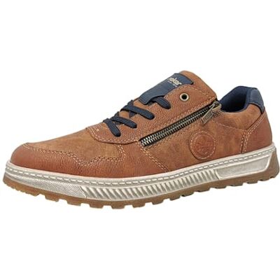 Rieker 37029-24 lage veterschoenen voor heren, synthetisch, bruin, 44 EU 44 EU Rieker 37029-24 lage veterschoenen voor heren, synthetisch, bruin, 44 EU 44 EU