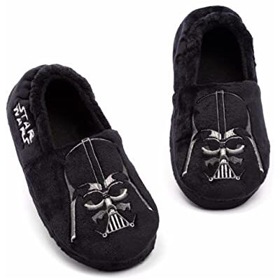 Star Wars Darth Vader Pantoffels voor jongens en kinderen, mocassins voor thuis, zwart, 33 EU 33 EU Star Wars Darth Vader Pantoffels voor jongens en kinderen, mocassins voor thuis, zwart, 33 EU 33 EU