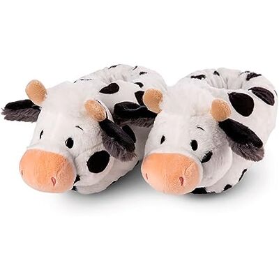 NICI Slipper Cow Cowluna maat (L) 38-41 wit Duurzame warme knuffelige pantoffels voor jongens en meisjes dierenschoenen met antislip zolen slippers NICI Slipper Cow Cowluna maat (L) 38-41 wit Duurzame warme knuffelige pantoffels voor jongens en meisjes dierenschoenen met antislip zolen slippers