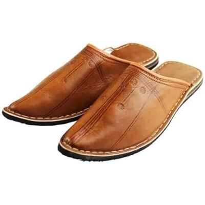 TraditionalBM Traditionele Mule Berbere Babouche spitse neus natuurlijk leer gemaakt in Marokko Ambachtelijk zwart bruin blauw, Bruine Kameel, 38 EU 38 EU TraditionalBM Traditionele Mule Berbere Babouche spitse neus natuurlijk leer gemaakt in Marokko Ambachtelijk zwart bruin blauw, Bruine Kameel, 38 EU 38 EU